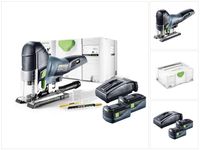 Festool PSC 420 Li EB-Plus Akku Pendelstichsäge CARVEX 18V ( 574713 ) 120mm Brushless im Systainer + 2x 5,2Ah Akku + Ladegerät