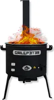 Utschak Asamat mit Abzugsrohr D45 cm Feuerofen für Kazan 12-22 Liter Uchag