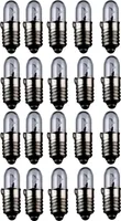 20er Set WireThinX Kleinstlampen Subminiatur 0,60 W, 12 V - Sockel E5,5, 5,8 x 16 mm