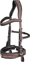 Waldhausen Lederkappzaum anatomic, Farbe:Braun, Größe:XWB