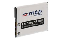 Ersatz-Akku NP-BN1 für Sony Cyber-shot DSC-W710, W730, WX80, WX200... (siehe Liste)