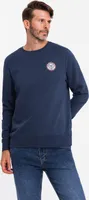Ombre Clothing Herrensweatshirt ohne Verschluss Condeh gewohnheiten S