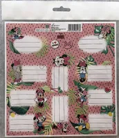 BENIAMIN Selbstklebende Namensschilder Minnie Papier, 20x20 cm