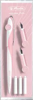 Herlitz Nicewriter-Set Rose       + 3 Federn + 4 Patronen