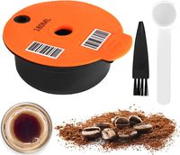 Kaffeepads, wiederverwendbarer Kaffeefilter, nachfüllbare Kaffeekapseln für Bosch-s Kompatibel mit Tassimo-Maschinen