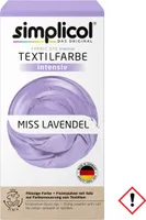 Simplicol Textile Colour Intensive Miss Lavender Set Barva a fixátor