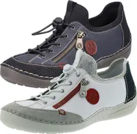 Rieker Damen Halbschuhe Sneaker 52563, Größe:42 EU, Farbe:Weiß