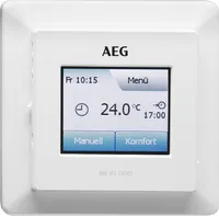 STIEBEL ELTRON RTF-TC Elektronický regulátor teploty podlahy, zapustený, dotykový displej, biely, 236724