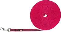 Trixie Schleppleine, gummiert - fuchsia - 15 m/15 mm