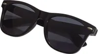 Sonnenbrille Pilotenbrille Retro Nerd Horn Party Brille Schwarz