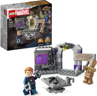 LEGO 76253 Marvel Hauptquartier der Guardians of the Galaxy Volume 3 Film-Set, Bau-Spielzeug, Geschenk-Idee für Kinder ab 7 Jahren mit Groot und Star-Lord Minifiguren