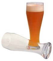 Weizenbiergläser Bierglas transparent mit Füllstrich 6 Stück