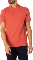 Lacoste Ribbed Collar Poloshirt Herren
