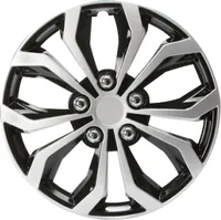 Obloženie kolies CARTREND Daytona 16" strieborno-čierne 4x