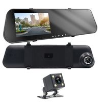 Dashcam Rückspiegel mit Bildschirm Full HD 1080p Front- / Rückfahrkamera