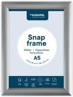 EUROPEL Plakatrahmen DIN A5 25 mm silber eloxiert