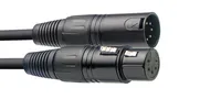 DMX-Kabel, XLR/XLR (m/f) (5 Pins), 3 m