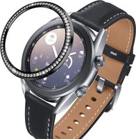 Strap-it Samsung Galaxy Watch 3 41mm Lünettenring (Schwarzer Diamant)