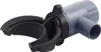 Garantia Rapido zberač dažďovej vody (pre zvodové rúry 70-100 mm, zberač dažďovej vody pre sudy na dažďovú vodu, pre strechy do 80 m²) 503070, sivá