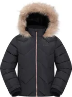Mountain Warehouse - Dětská prošívaná bunda "Galaxy" MW3494 (128) (Black)