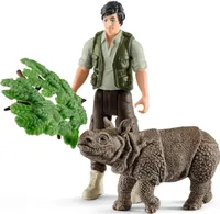 Schleich Spielset Ranger und Nashorn Starter-Set