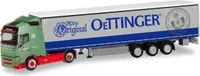 Herpa 311342 Volvo FH Gl. Gardinenplanen-Sattelzug Wandt Oettinger 1:8