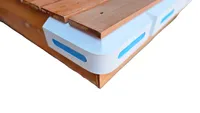Marina White 12 Ecke - Stegfender, ochranný fender pro motorové čluny, lodě, vodní skútry, jachty 50x12x6cm MARINA SUPERHIT SEZÓNY 2024