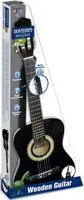 Spanische Holzgitarre schwarz 92 cm