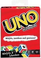 Mattel Games UNO hra s kockami, spoločenská hra, rodinná hra
