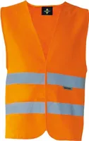Korntex KXBM | Herren Warnweste Professional  / EN ISO20471 - Farbe: Signal Orange - Größe: XXL