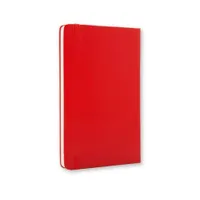 Moleskine klasický zápisník s červenými liniemi