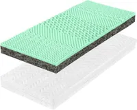 Fleximax Kaltschaummatratze 160x200 cm – Matratze mit Härtegrad H5/H4 - 14 cm Höhe, 7 Zonen,Kaltschaum,Schaumstoffmatratze
