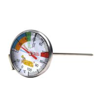 Edelstahl Thermometer PREMIUM PLUS 0 - 100 °C (für Käse, Joghurt, Quark)