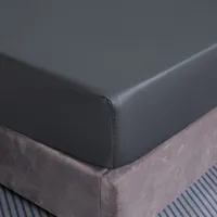 Jersey prostěradlo 140x200+25 šedé prostěradlo 100% bavlna