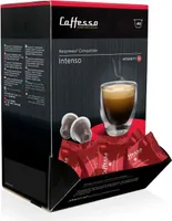 Caffesso Intenso 60ks - 100% kompatibilné kapsuly do kávovarov Nespresso, DeLonghi a Krups