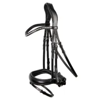 Schockemöhle Sports Trense Brantford Zaumzeug Trensenzaum Black / Silver WB