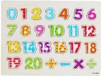 GermanNumber Holzpuzzle