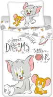 JERRY FABRICS Tom und Jerry Kinderbettwäsche TJ050 Baby Baumwolle, 100/135, 40/60 cm