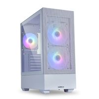 Lian Li LANCOOL 205 Mesh C - Midi Tower - PC - Biała - ATX - micro ATX - Mini-ITX - Mesh - Szkło hartowane - 16 cm