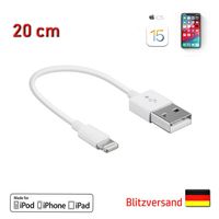 20 cm Kurz Lightning iPhone Kabel USB auf 8 pin Datenkabel Ladekabel für iPhone 11 11 Pro 11 Pro max 12 12 mini 12 Pro 12 Pro max 5 5s 5c SE 6 6s 7 8 Plus X Xs Xr Xs max