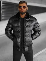 Ozonee Übergangsjacke für Männer Salaphephila schwarz XL