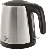Melitta Prime Aqua mini 1018-01 Edelstahl Wasserkocher, 1 Liter Kapazität