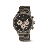 Boccia 3750-06 Herrenuhr Chronograph Titanium 41mm 5ATM
