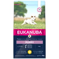 Eukanuba Growing Puppy Small Breed, Šteňa, Malé (5-10 kilogramov), Kuracie mäso, 3 kg