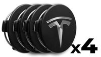 Kryty nábojů kol s logem (4x) pro Tesla Model 3/Y/S