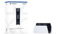 Sony DualSense-Ladestation, Ladestation, PlayStation 5, Schwarz, Weiß, Sony, DualSense, 52 mm