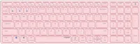 Rapoo E9700M - RF Wireless + Bluetooth - QWERTZ - różowy