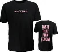 Blackpink Taste That Pink Venom T-Shirt – offizielles Merchandise -  XXL