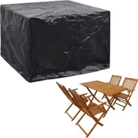 vidaXL Kryty na zahradní nábytek 2 ks s 8 oky 122x112x98 cm