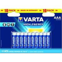 Varta High Energy AAA - 10 / Packung